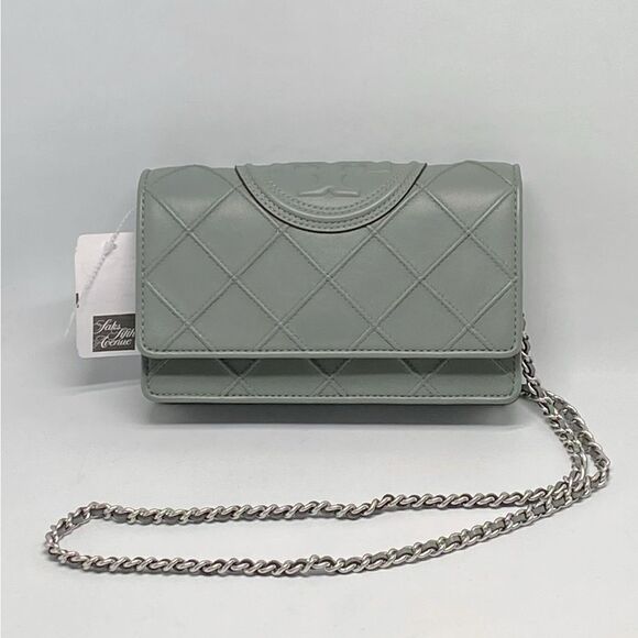 Tory Burch Fleming Soft Chain Wallet Bag - Picture 2 of 14